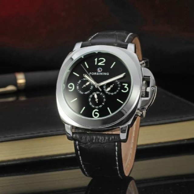 Jam Tangan Pria Automatic Original Forsining Homage All Chrono Active