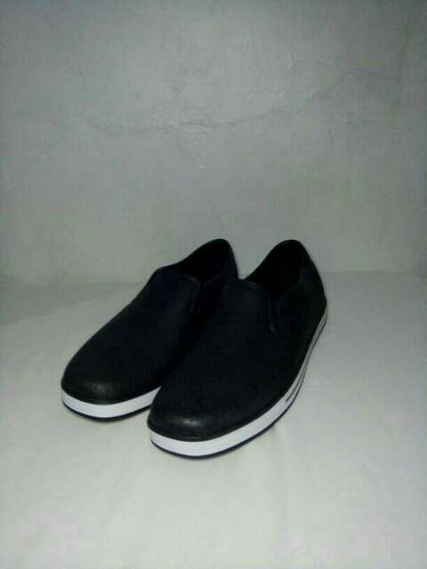 arisf SEPATU KARET SANKYO HITAM SEPATU MURAH SEPATU ANTI AIR PANTOFEL