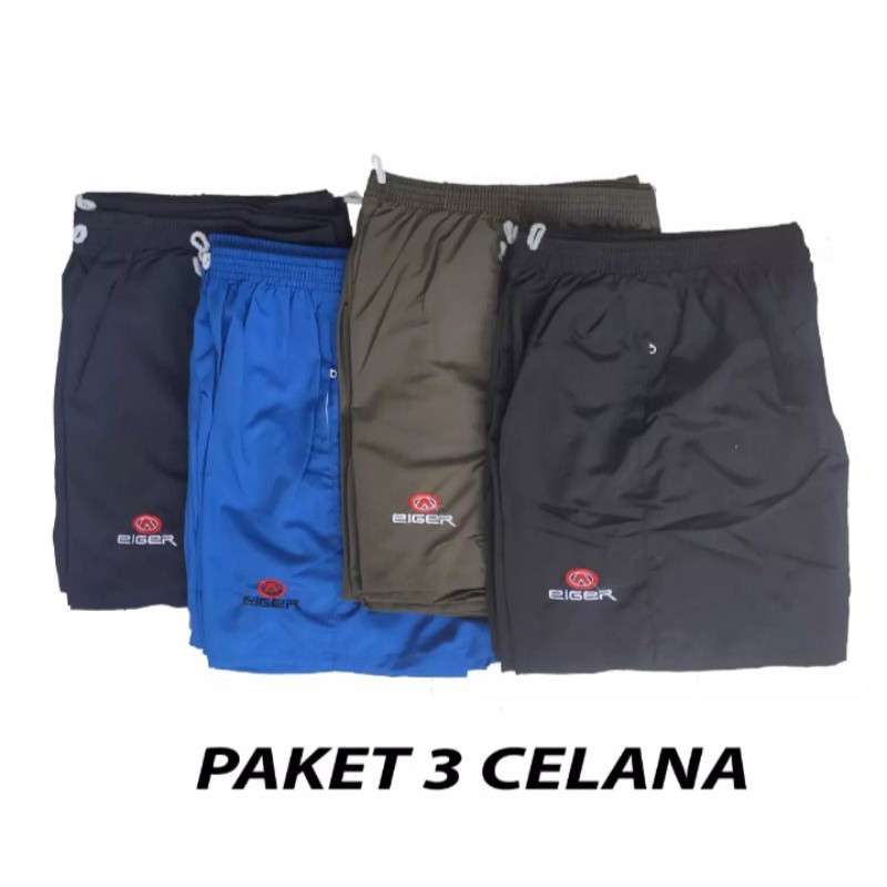 3 PCS CELANA PENDEK PRIA DAN WANITA TERMURAH/CELANA SANTAI/CELANA OLAHRAGA/CELANA PENDEK TERMURAH TERLARIS