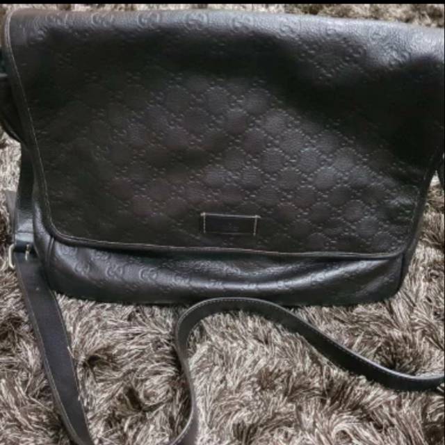 P2 TAS COWOK CEWEK Gucci Classic Original