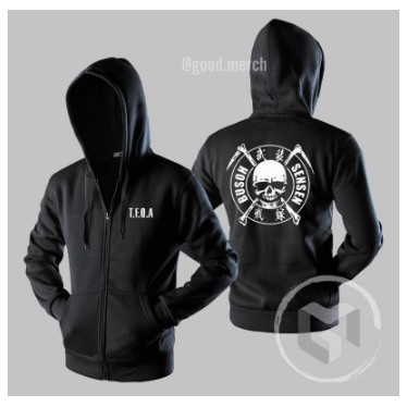 JAKET HOODIE ZIPPER TFOA THE FRONT OF ARMAMENT 1