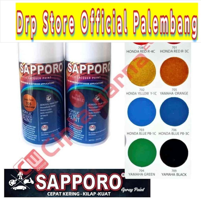 CAT SEMPROT SAPPORO CANDYTONE - PALEMBANG