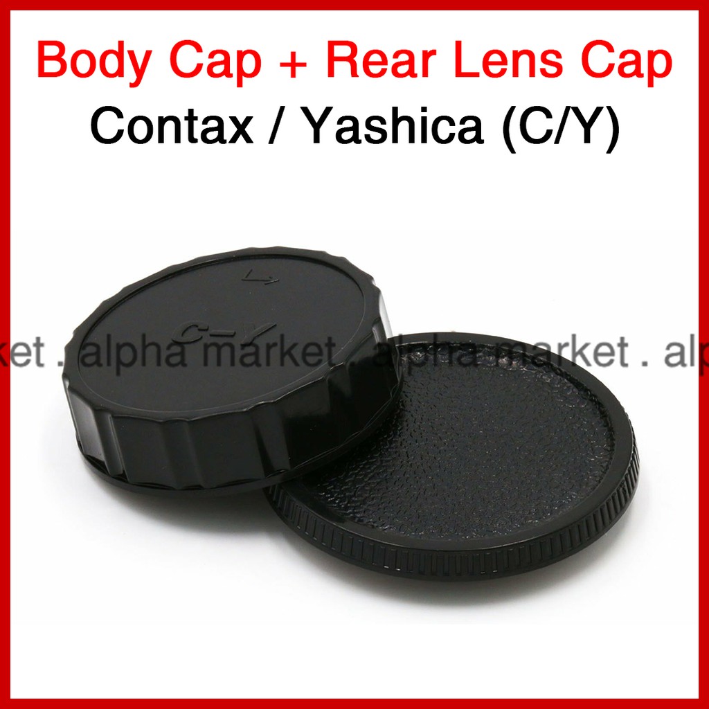 Tutup Body Lens Rear Cap Belakang Lensa Kamera Contax Yashica Analog SLR C/Y CY Zeiss Planar Sonnar