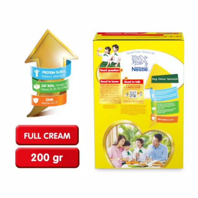 Dancow Full Cream Fe Bib 200 Gr
