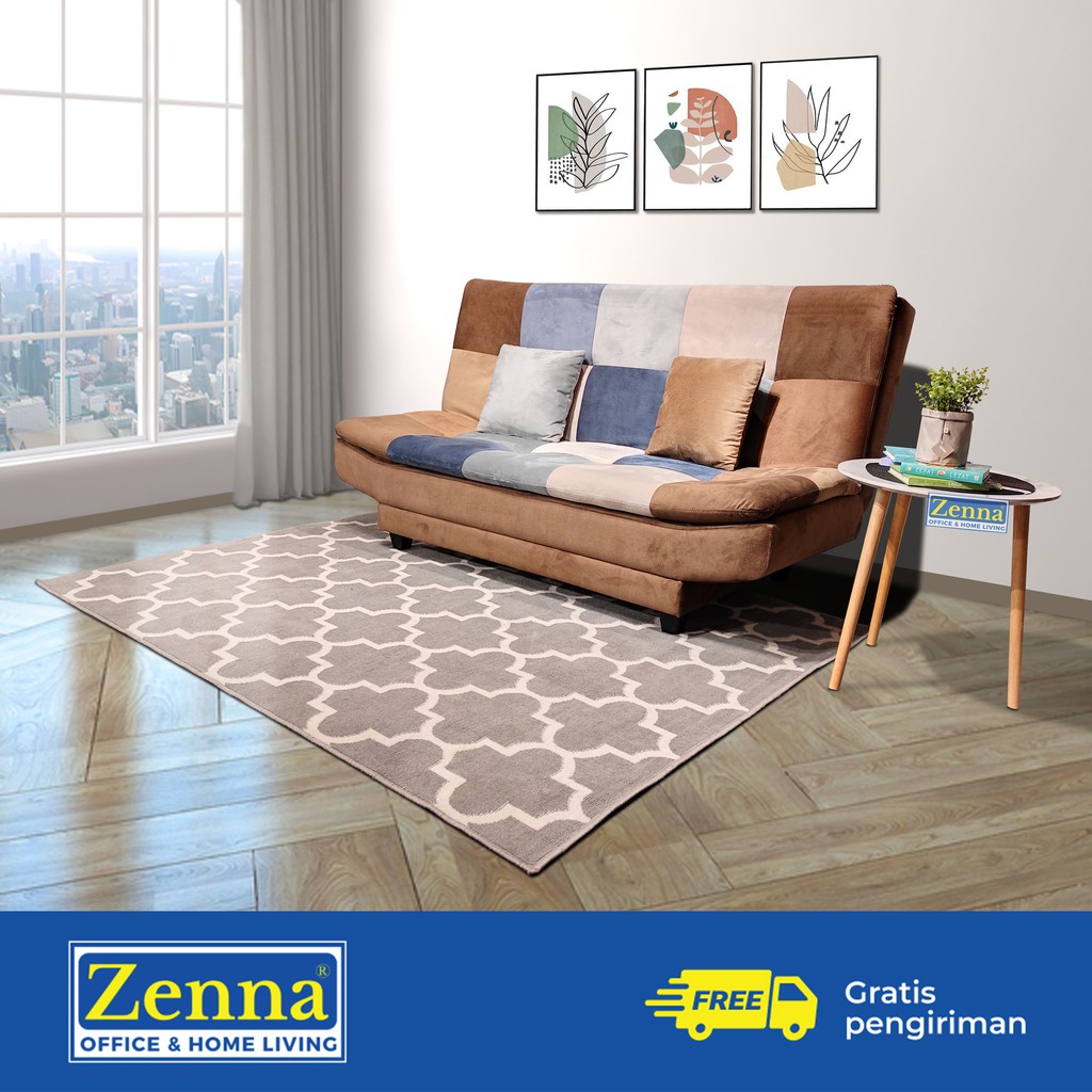 Zenna Sofa Bed Hugo / Sofa Tempat Tidur / Sofa Lipat / Sofabed