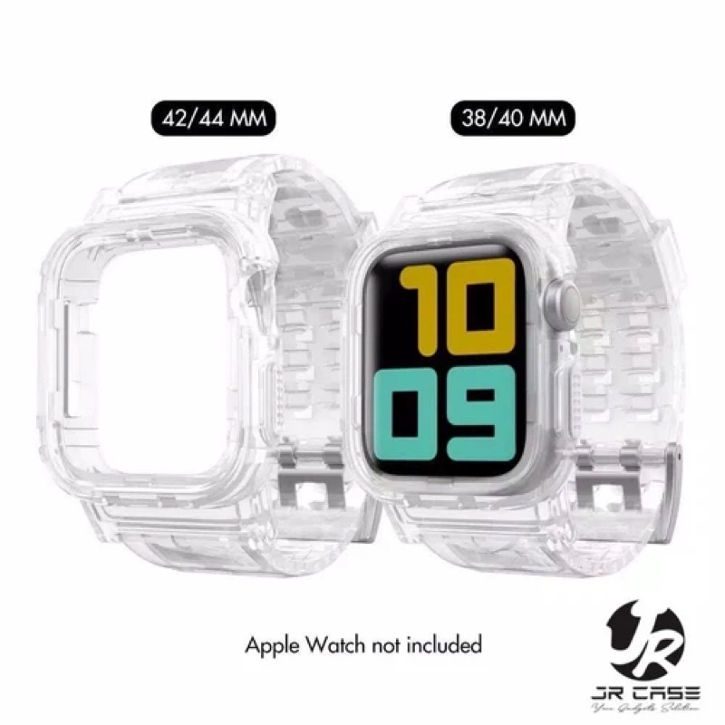Tali Strap Apple Watch 38mm / 40mm, 42mm / 44mm Silikon Transparan