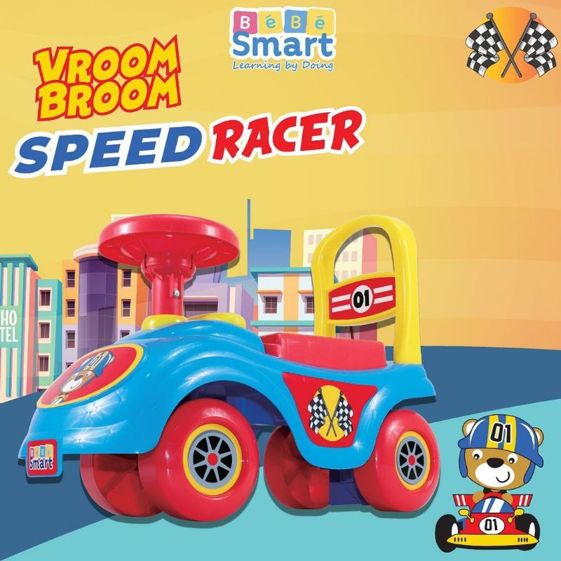 Bebe Smart Ride On Vroom Broom