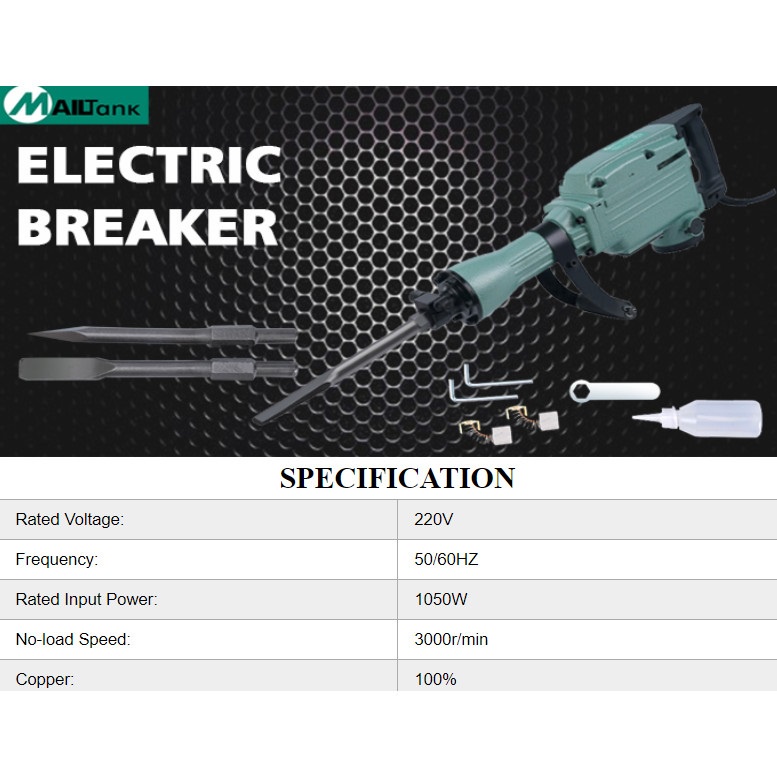 Mesin Bobok Beton (Electric Breaker) kualitas tinggi MAILTANK SH-58