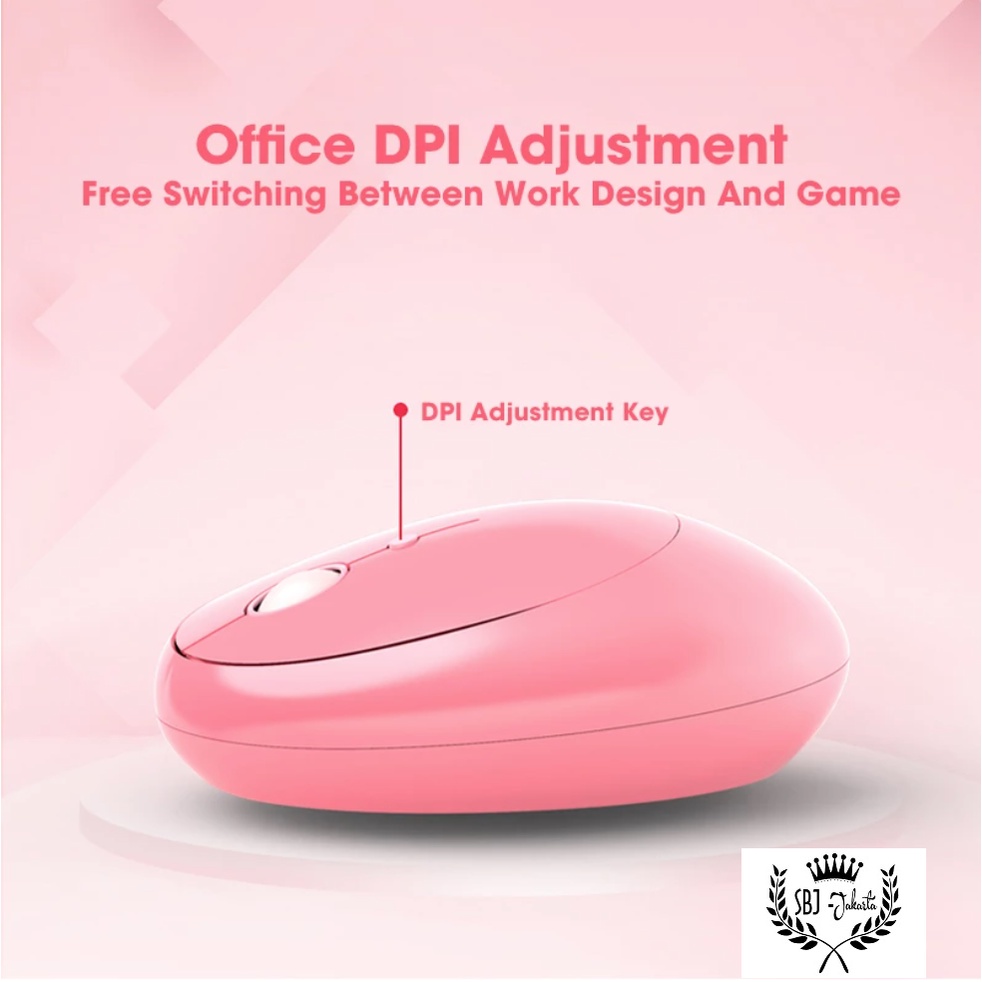 Mofii Original Bluetooth Wireless Premium Mouse Gaming Office 1600 dpi Tablet HP