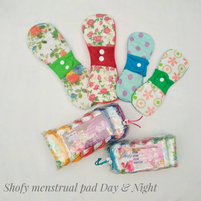 SHOFY DAY Menstrual Pad | Pembalut Kain SHOFY DAY | Shofy Menspad DAY Menspad Kain Pembalut Sehat
