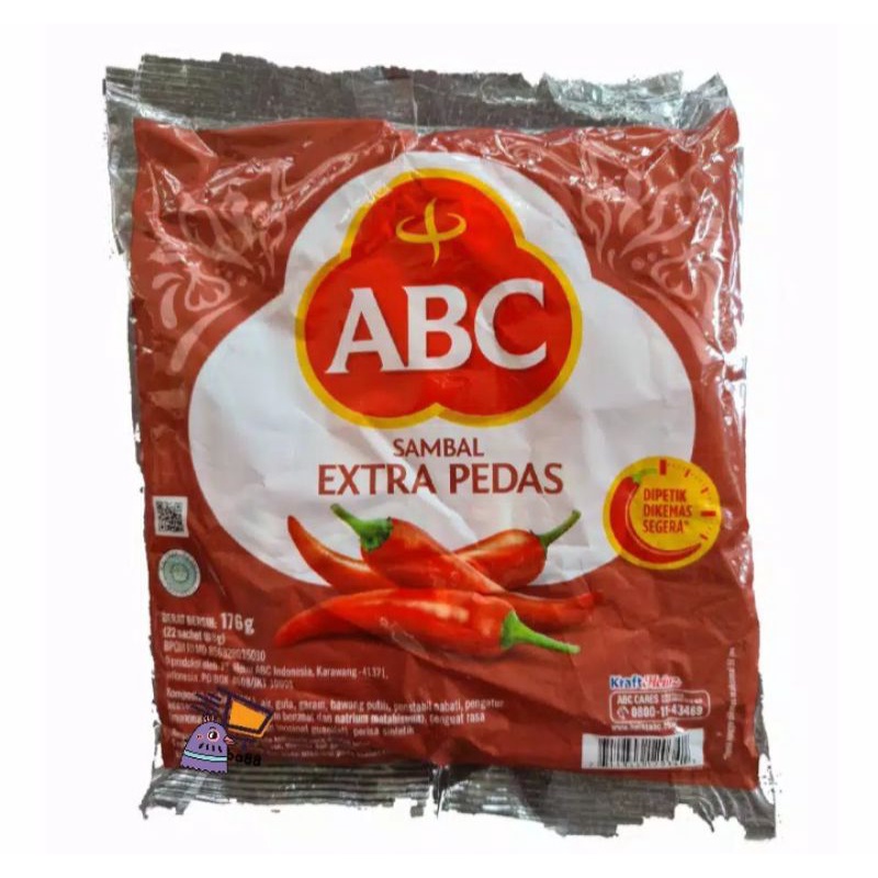 

Saos sambal ABC Pedas (isi 12pcs)