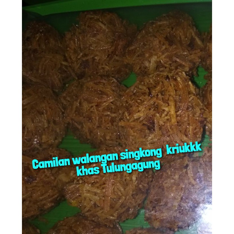 

Camilan Walangan Singkong 480 gr khas Tulungagung