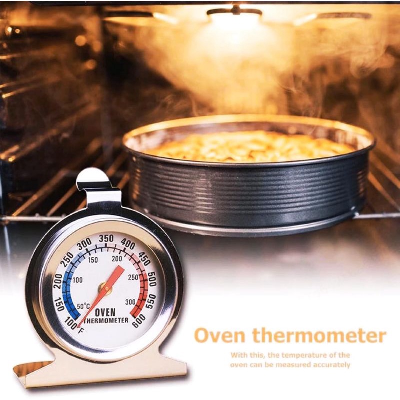 Thermometer Oven Stainless Steel / Alat Ukur Panas Oven