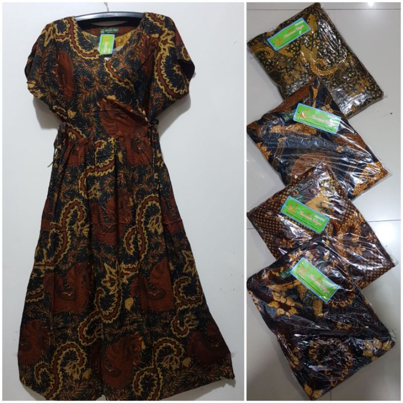 YULI - LONGDRES SLEMPANG LD 96 CM BATIK KENCANA UNGU LABEL HIJAU ( KUI )