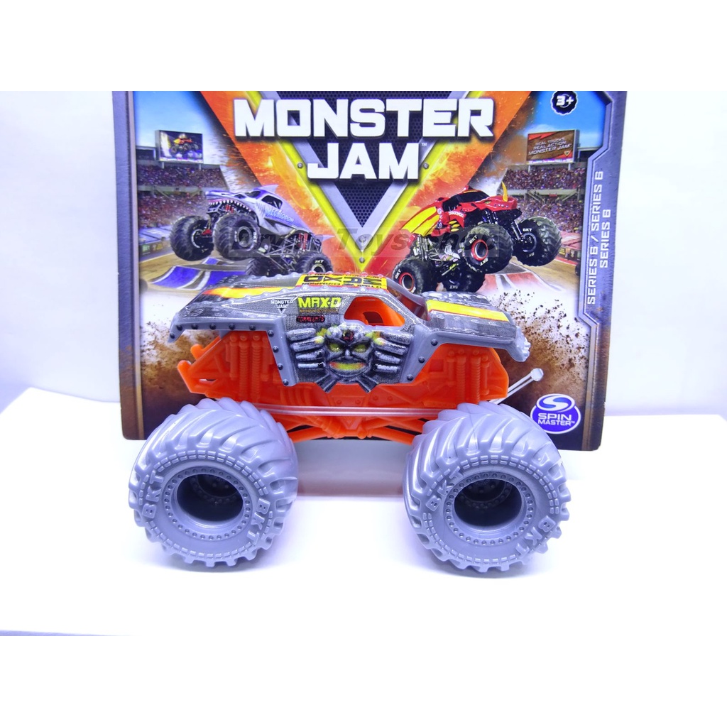 Mainan Diecast MJ Spin Master Max-D Abu Abu - New