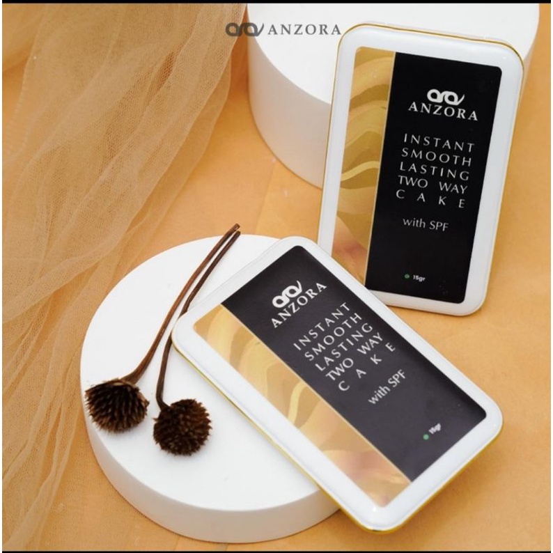Anzora Bedak Padat | Two Way Cake