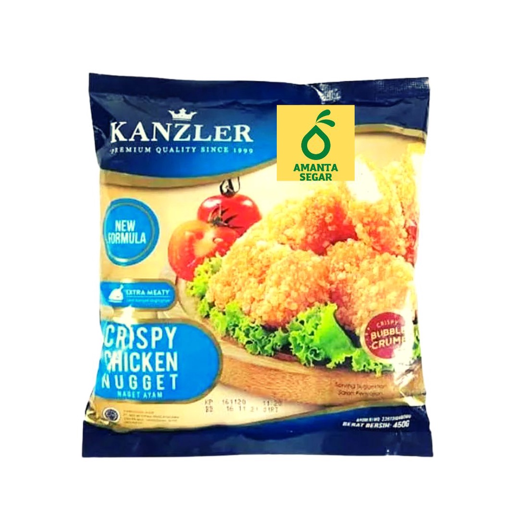 

Kanzler crispy chicken nugget 450gr