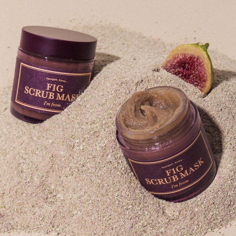 I’m From Fig Scrub Mask