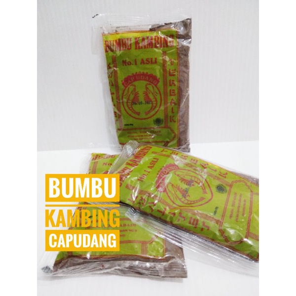 

Bumbu Kambing Asli CAP UDANG 50g