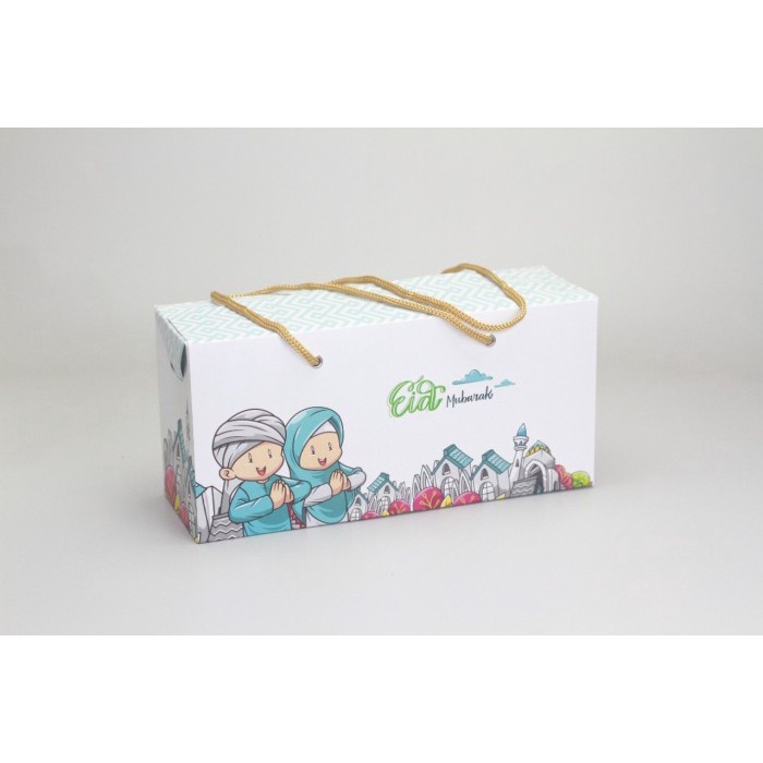 

TERBARU Paper Bag Tas Kertas Paperbag Kantong Box Packaging Idul Fitri Lebaran - Design 1