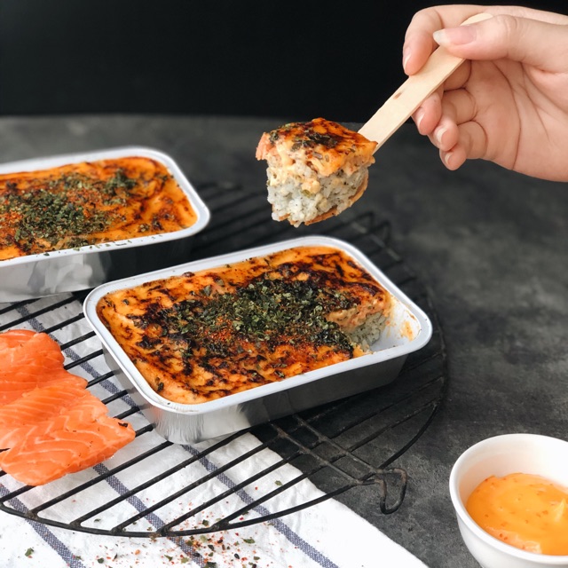 

Salmon Mentai Rice