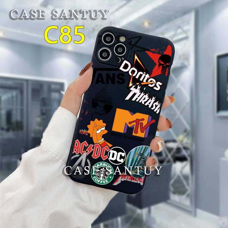 Case Casing Oppo F1S F5 F5 Youth F7 F9 F9 PRO F11 F11 PRO Soft Case Graffiiti Brand Doritos Square Edge Phone Case Cover Casing