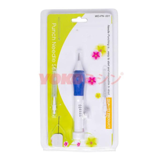 

MAGIC EMBROIDERY PUNCH NEEDLE PEN - ALAT TUSUK BORDIR SULAM MANUAL