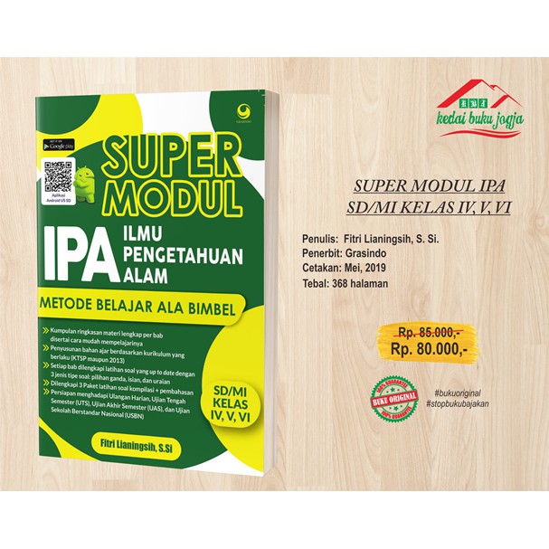 Buku Super Modul Ipa Ilmu Pengetahuan Alam Sd Mi Kelas 4 5 6 Shopee Indonesia