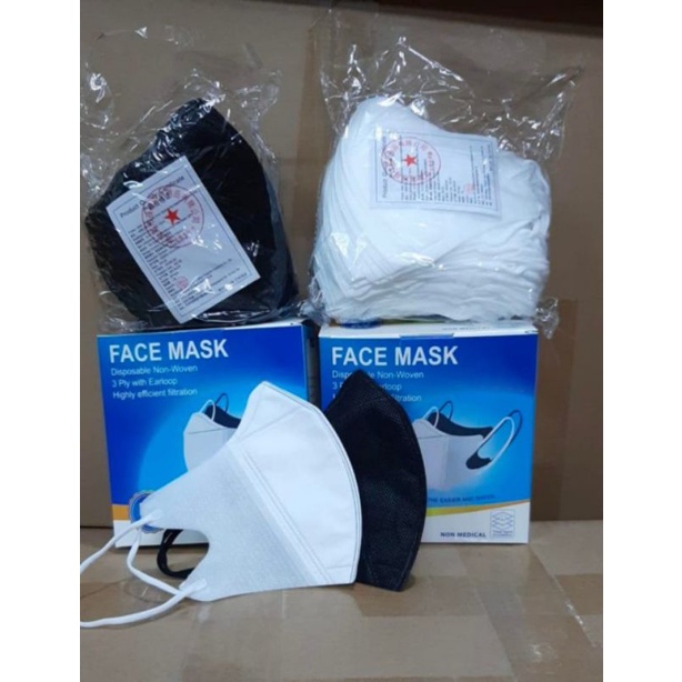 ❤️RN❤️masker duckbil utama face mask isi 50pcs