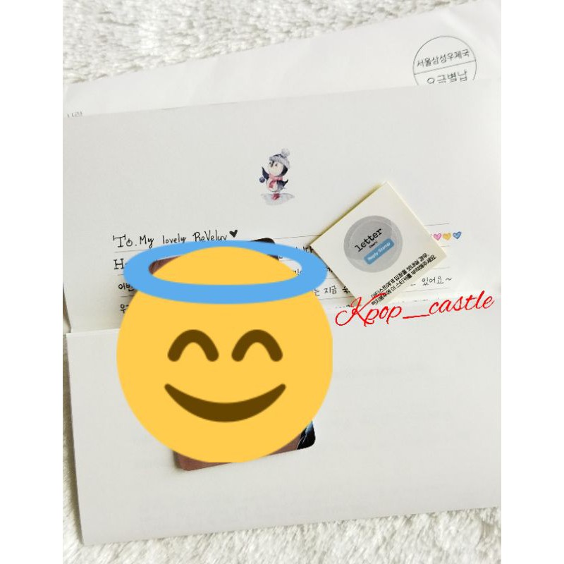 [READY FULLSET] Dear U letter Wendy 7th inc letter & amplop