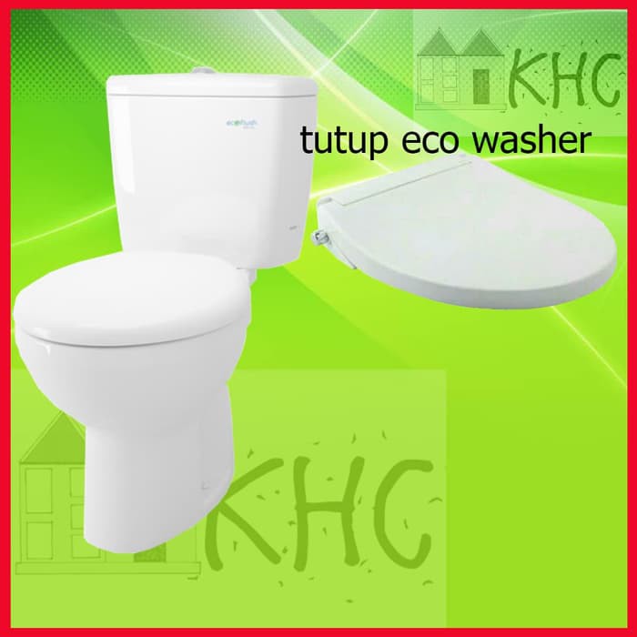 Closed Duduk TOTO CW 660 NJ + Tutup Eco Washer TCW 07 S