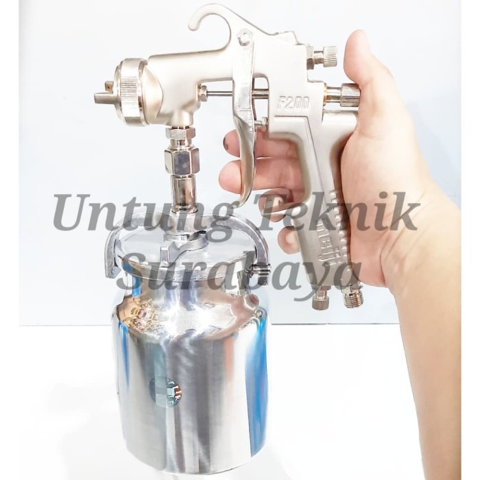 MEIJI F200 S Spray Gun 2.0mm Tabung Bawah - Original