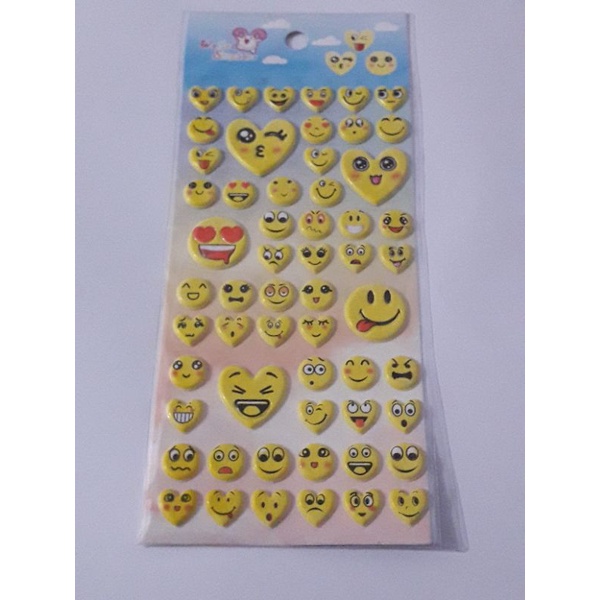 

STICKER EMOTICON TIMBUL 1 SET