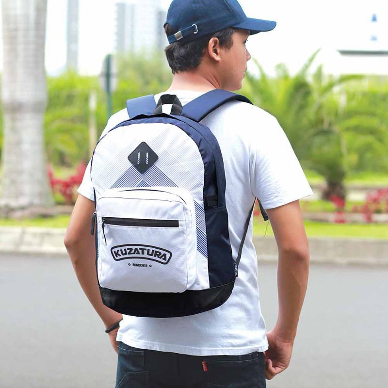 Tas Ransel Backpack Pria Tas Laptop Punggung Sekolah Kuliah Kerja Formal Garansi Original