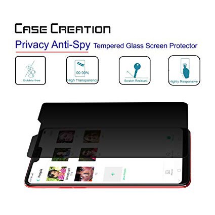 Tempered Spy Oppo F7 - Tempered Glass Privasi Oppo F7