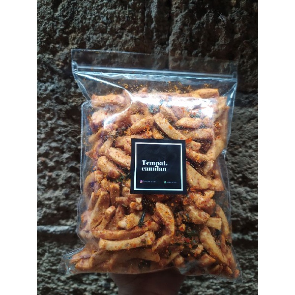 

Basreng Pedas Daun Jeruk 250gram