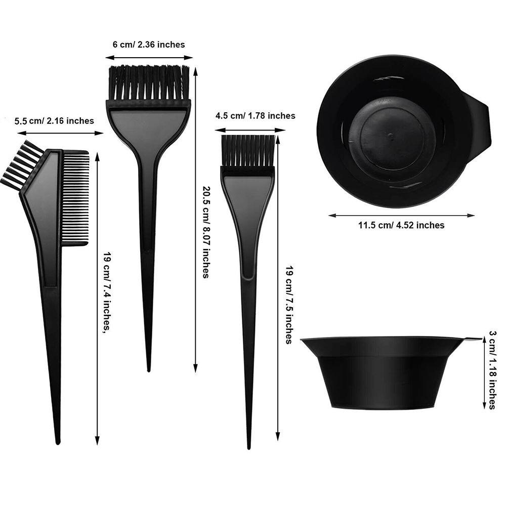 Sikat Pewarna Rambut TOP Hair Colouring Brush Professional Barber Hairdressing Tint Comb