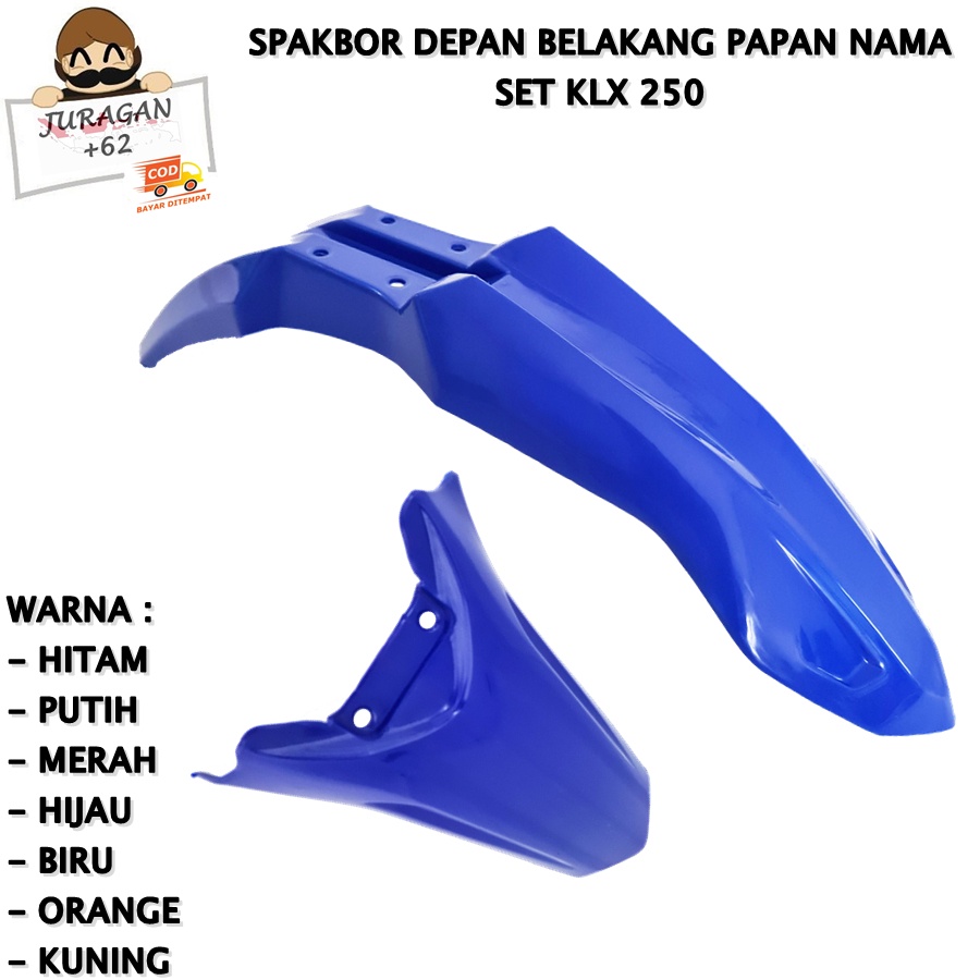 SPAKBOR SET DEPAN BELAKANG KLX NEW 250 150 DTRACKER D TRACKER MOTOR TRAIL CROSS KAWASAKI