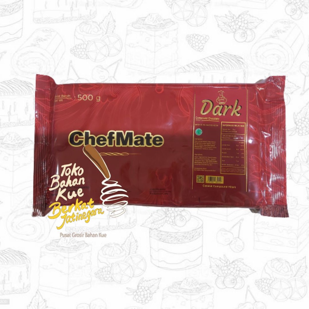 

CHEFMATE DARK 500 GR / COKLAT COMPOUND