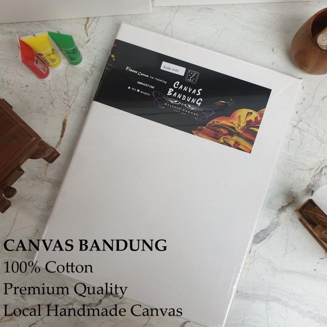

CANVAS BANDUNG Ukuran 30x40cm / Kanvas Lukis Spanram