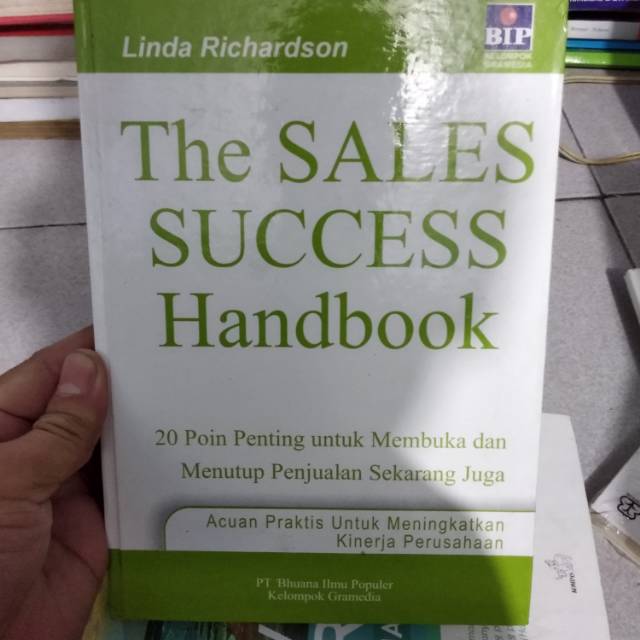 

Buku original - the sales success handbook oleh linda Richardson