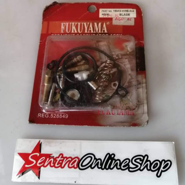 Repair kit isi karbu Karburator Blade Fukuyama 160A0KWB024