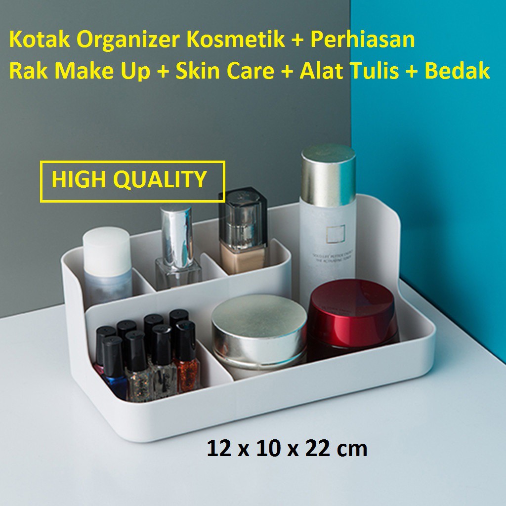 (HIGH QUALITY) KOTAK KOSMETIK + PERHIASAN + MAKE UP + SKIN CARE + ALAT TULIS KANTOR + ORGANIZER SBB