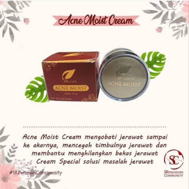 

SR12 Acne Moist Day Cream / Krim Siang Mengatasi Jerawat & Bekasnya