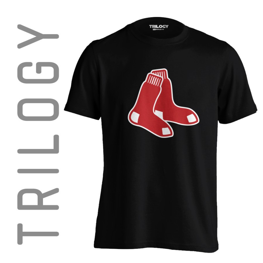 TRILOGY 0520 - Boston Red Sox Baseball - Kaos Premium - SPORT MLB