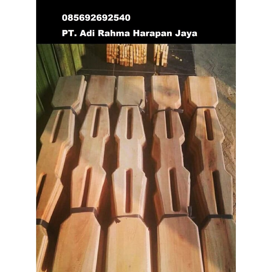 harga lisplang kayu polos
