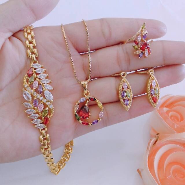 SET XUPING PERMATA MERAH / SET XUPING MURAH / XUPING ASLI / CINCIN XUPING