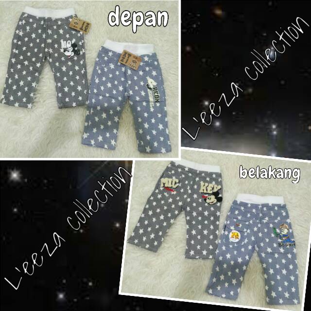 Celana soft jeans balita &quot;star&quot;