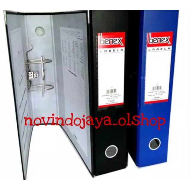 

Ordner Folio 2 Rings 75mm BENEX Labela 927 - Ordner Folio murah