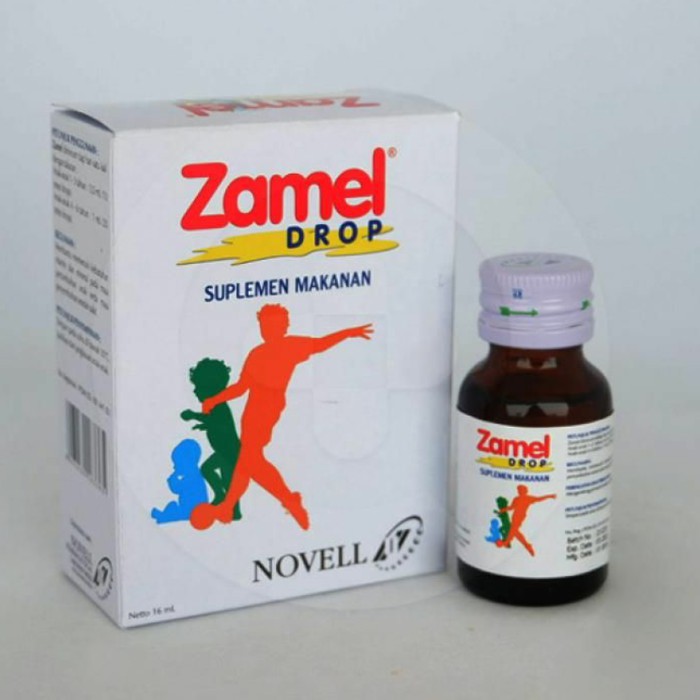 ZAMEL DROP MULTIVITAMIN NAFSU MAKAN ANAK ZINK